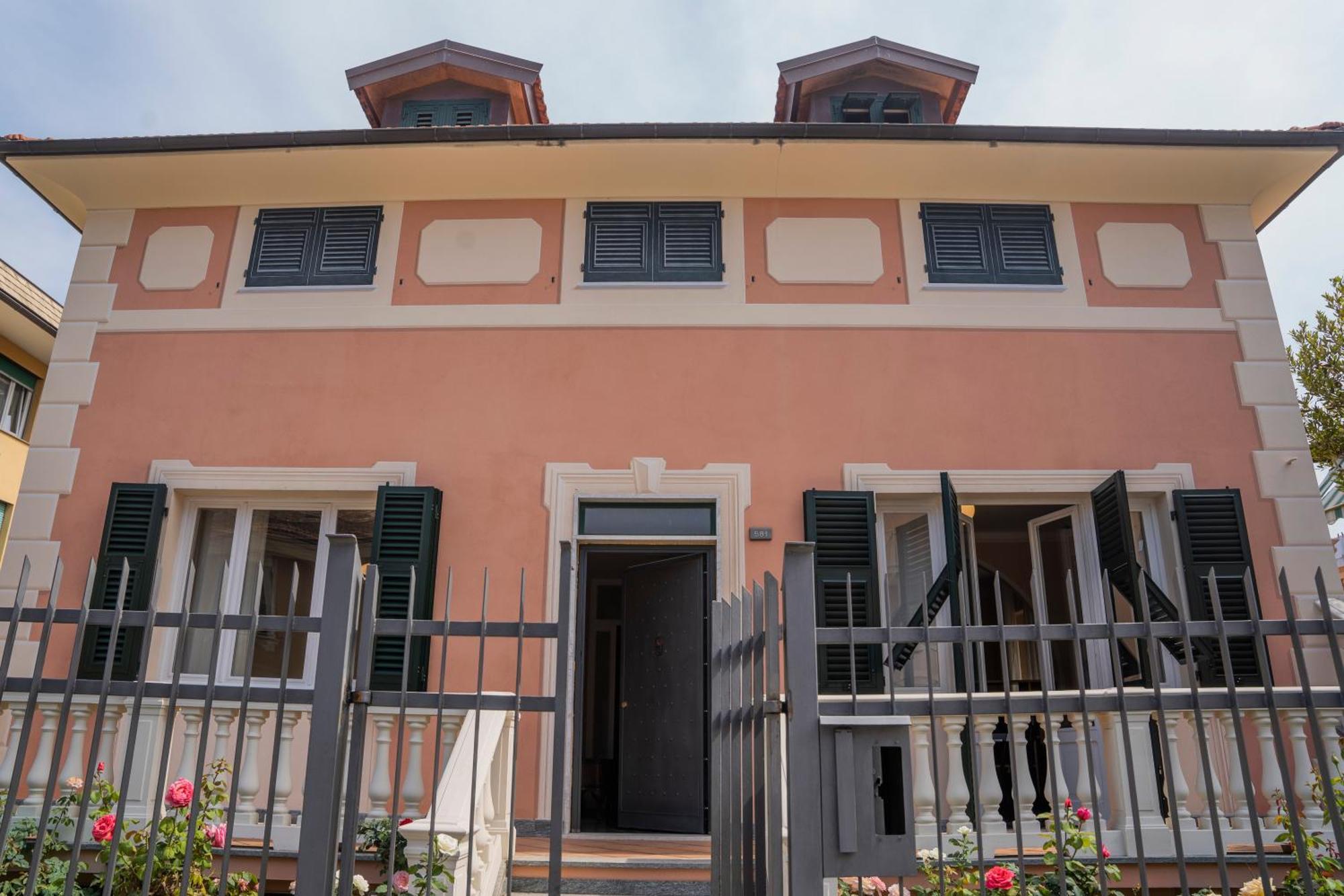 050 - Villa Genny Appartamento Lauro Sestri Levante Exteriér fotografie